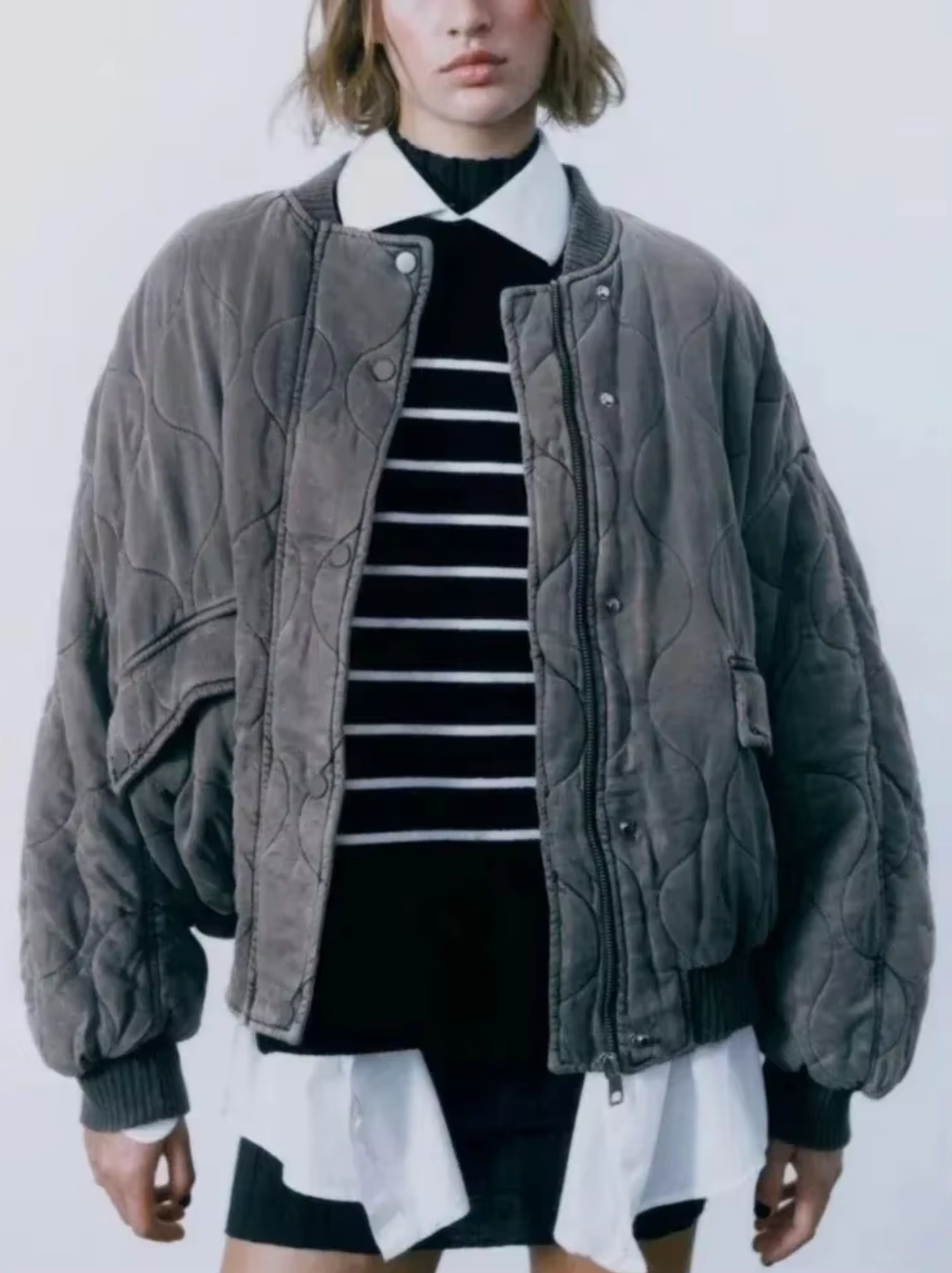 Destiny - Baumwoll-T-Shirt mit Crewneck