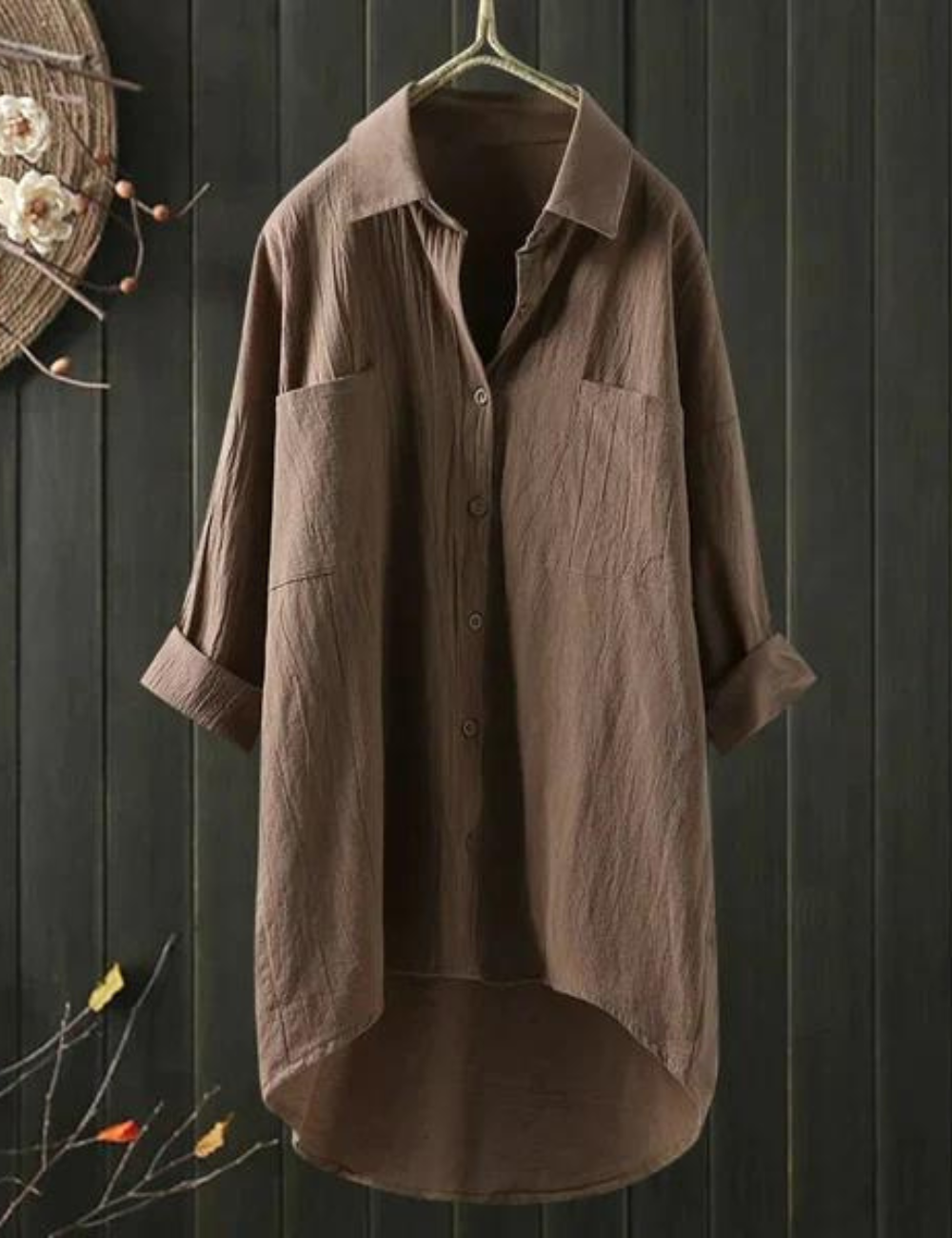 Bequemes T-Shirt-Kleid