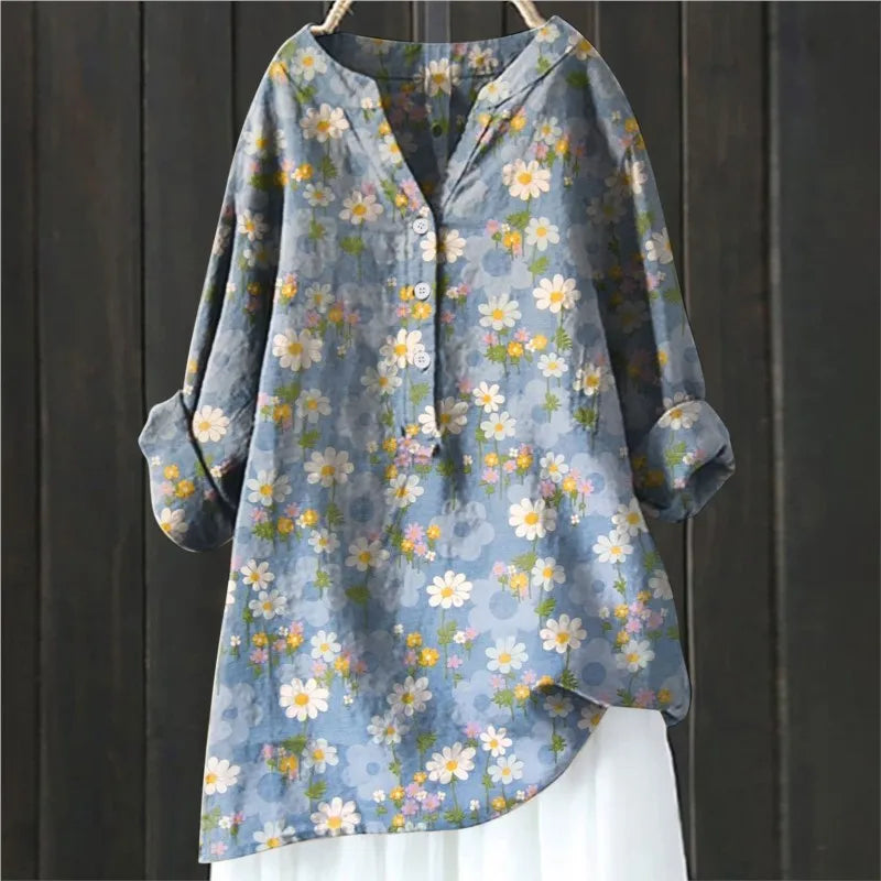 Ariana - Bluse mit Blumenmuster