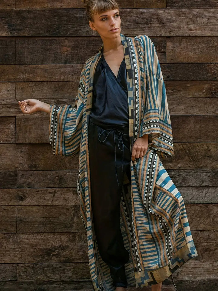 Boho Chic Kimono for Plus Sizes