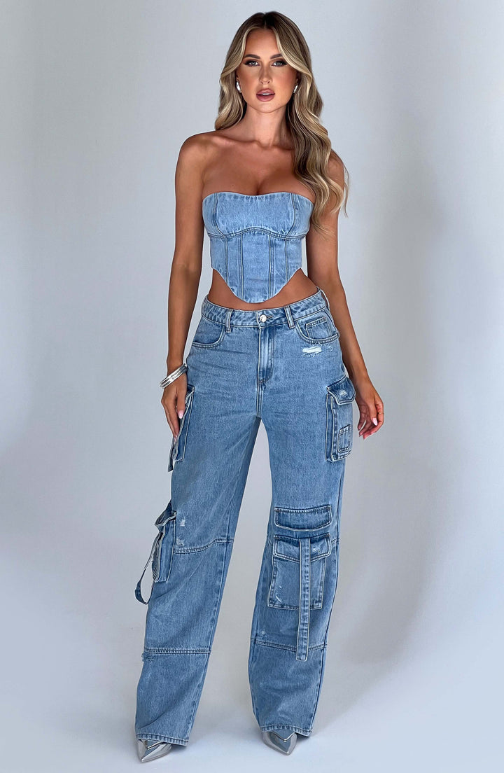 Cargo-Jeans für Damen - Klassische Eleganz