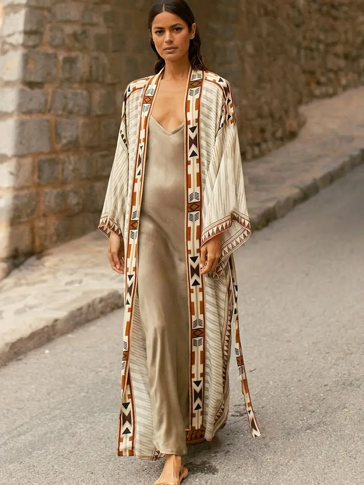 Boho Chic Kimono for Plus Sizes