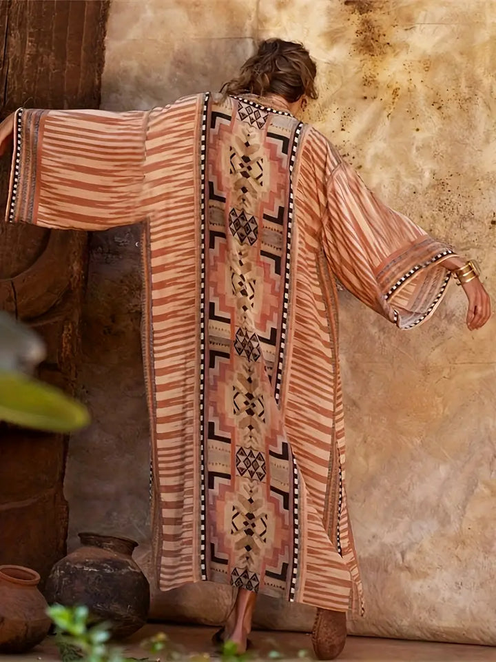 Boho Chic Kimono for Plus Sizes